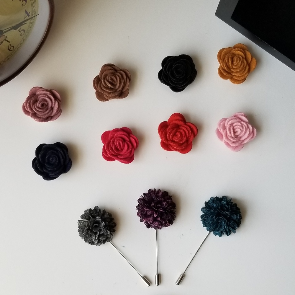 Floral Lapel Pin